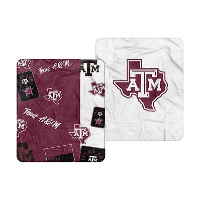 Texas AM Aggies 50" x 60" Dream Weave Throw Blanket