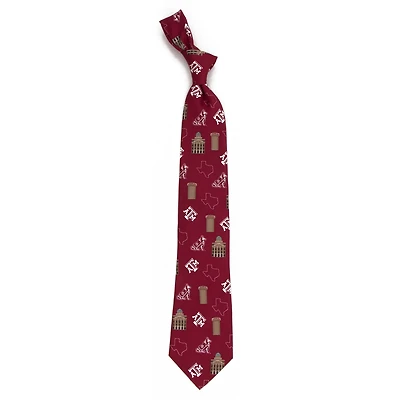 Texas AM Aggies Hometown Silk Tie
