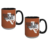 Texas Longhorns 15oz Hometown Coffee Mug Two-Pack