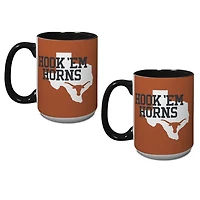 Texas Longhorns 15oz Hometown Coffee Mug Two-Pack