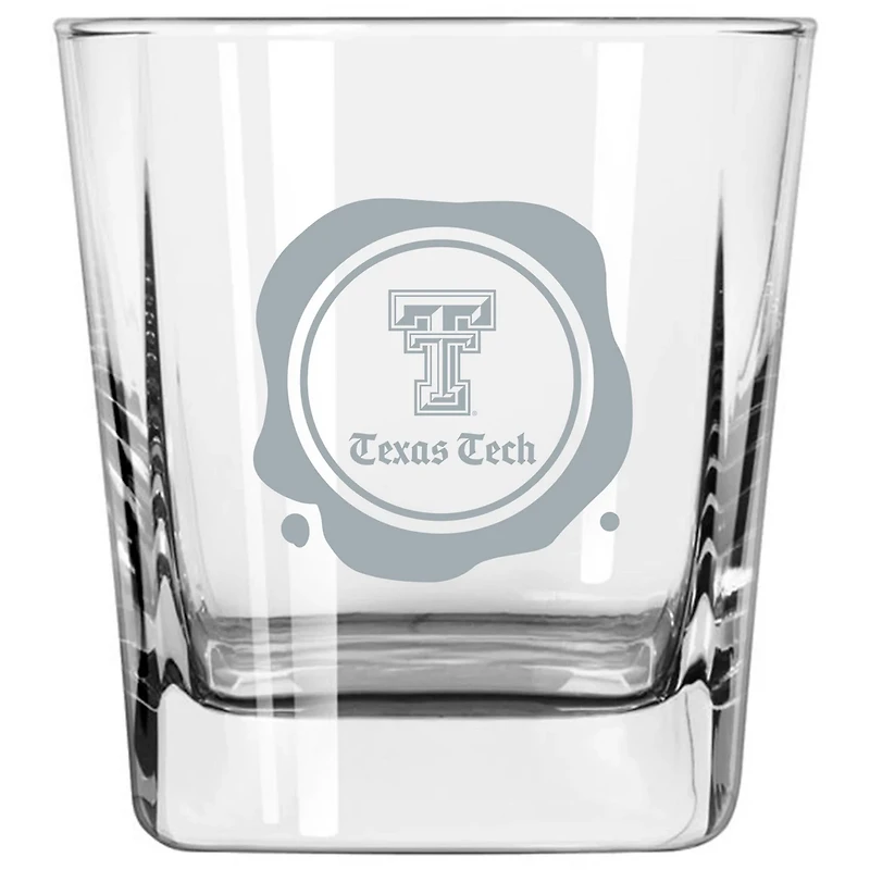 Texas Tech Raiders 14oz Frost Stamp Old Fashioned Glass