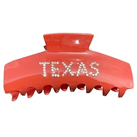 Texas Texas Longhorns Rhinestone Claw Hair Clip