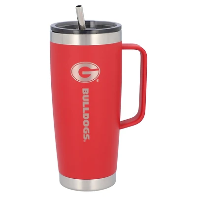 The Memory Company Georgia Bulldogs 26oz Team Color Roadie Tumbler with Handle