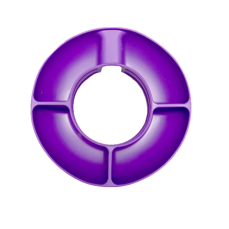 The Memory Company LSU Tigers 40oz Glass Tumbler with Silicone Snack Tray