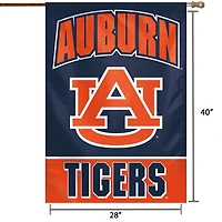 WinCraft Auburn Tigers 28" x 40" Primary Logo Single-Sided Vertical Banner