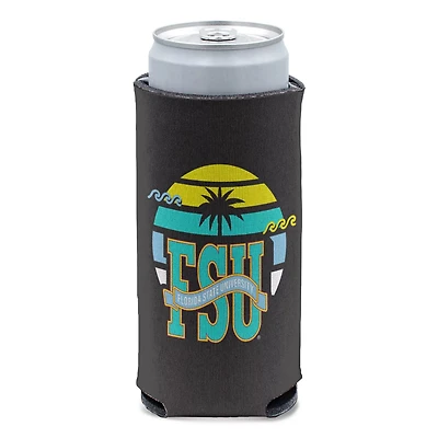 WinCraft Florida State Seminoles Beach Club 12oz Sunset TIki Slim Can Cooler