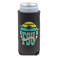WinCraft Florida State Seminoles Beach Club 12oz Sunset TIki Slim Can Cooler