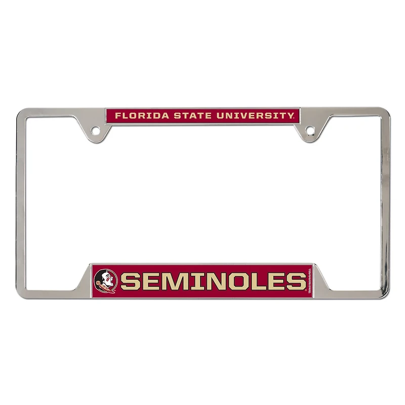 WinCraft Florida State Seminoles Metal License Plate Frame
