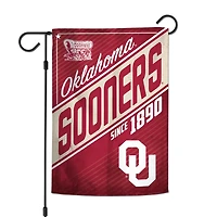 WinCraft Oklahoma Sooners 12" x 18" Throwback Logo Double-Sided Garden Flag
