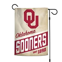 WinCraft Oklahoma Sooners 12" x 18" Throwback Logo Double-Sided Garden Flag
