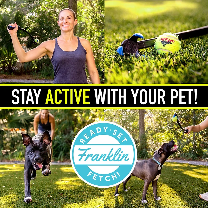 Franklin Pet Supple Mini Tennis Ball Launcher