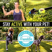 Franklin Pet Supple Mini Tennis Ball Launcher