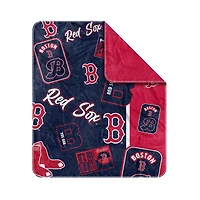 Boston Sox 50" x 60" Dream Weave Throw Blanket