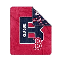 Boston Sox 50" x 60" Dream Weave Throw Blanket