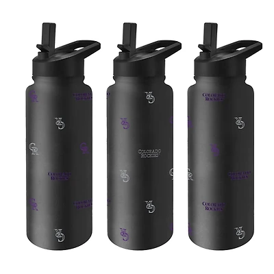 Colorado Rockies 34oz Steep and Repeat Quencher Bottle