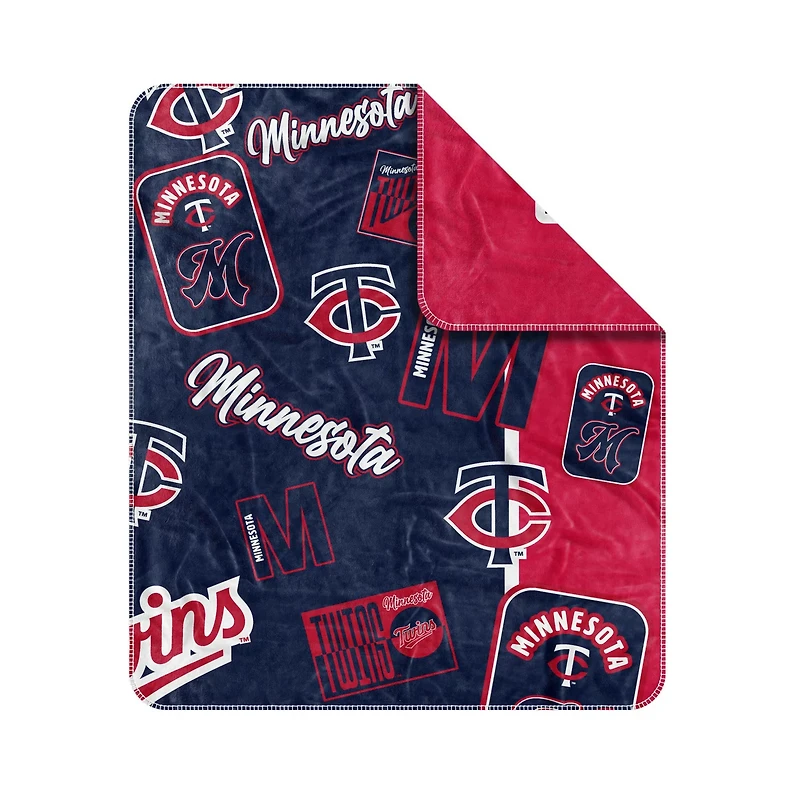 Minnesota Twins 50 x 60 Dream Weave Throw Blanket