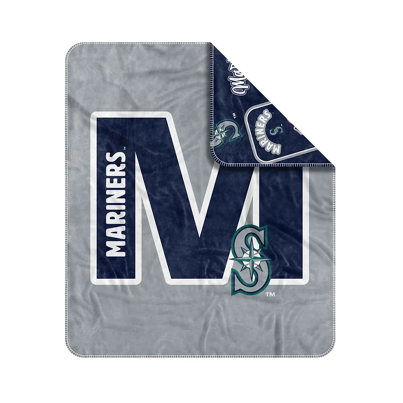 Seattle Mariners 50" x 60" Dream Weave Throw Blanket