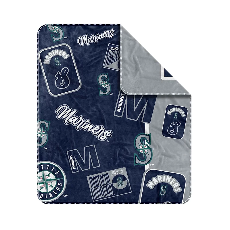 Seattle Mariners 50" x 60" Dream Weave Throw Blanket
