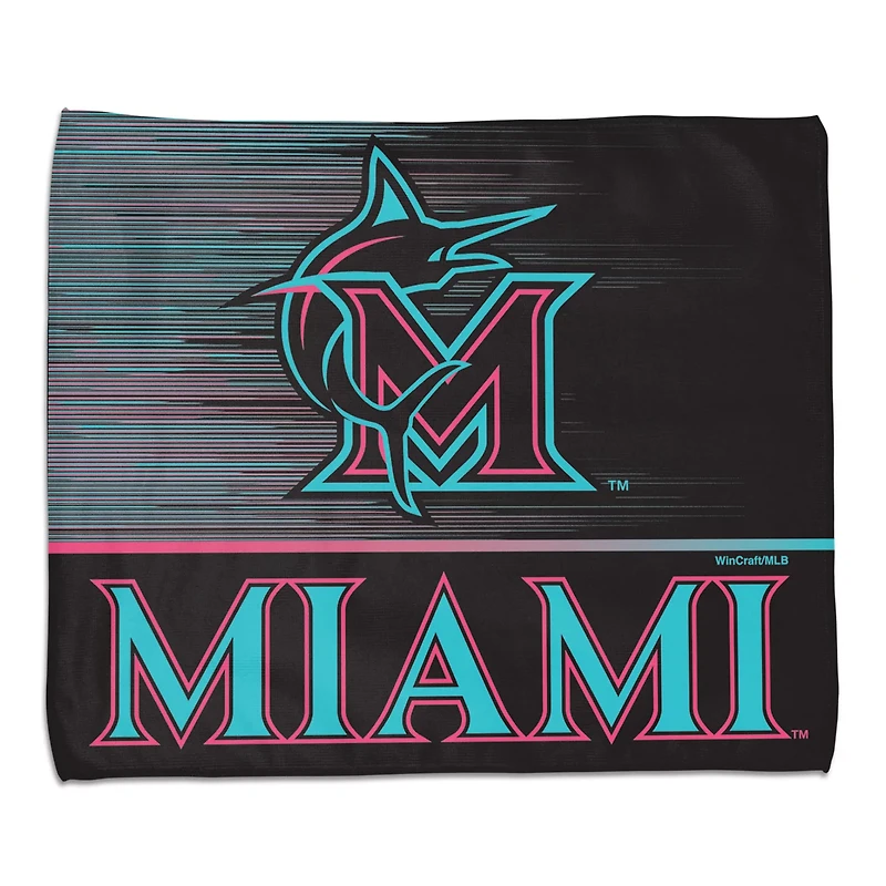 WinCraft Miami Marlins 15" x 18" Rally Towel