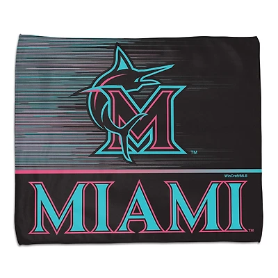 WinCraft Miami Marlins 15" x 18" Rally Towel