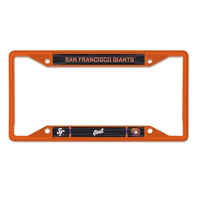 WinCraft San Francisco Giants 2025 City Connect Laser Cut Metal License Plate Frame
