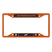 WinCraft San Francisco Giants 2025 City Connect Laser Cut Metal License Plate Frame