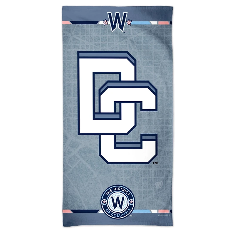 WinCraft Washington Nationals 2025 City Connect 30" x 60" Beach Towel