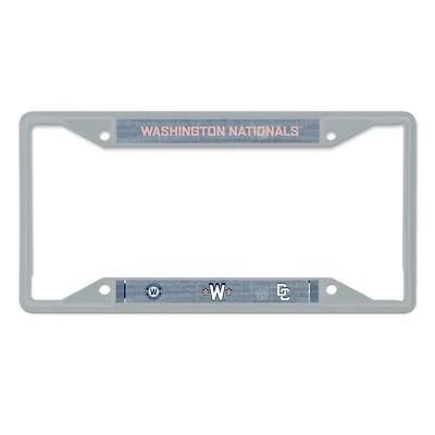 Wincraft Washington Nationals Laser Cut Metal License Plate Frame S/S City Connect