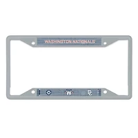 Wincraft Washington Nationals Laser Cut Metal License Plate Frame S/S City Connect