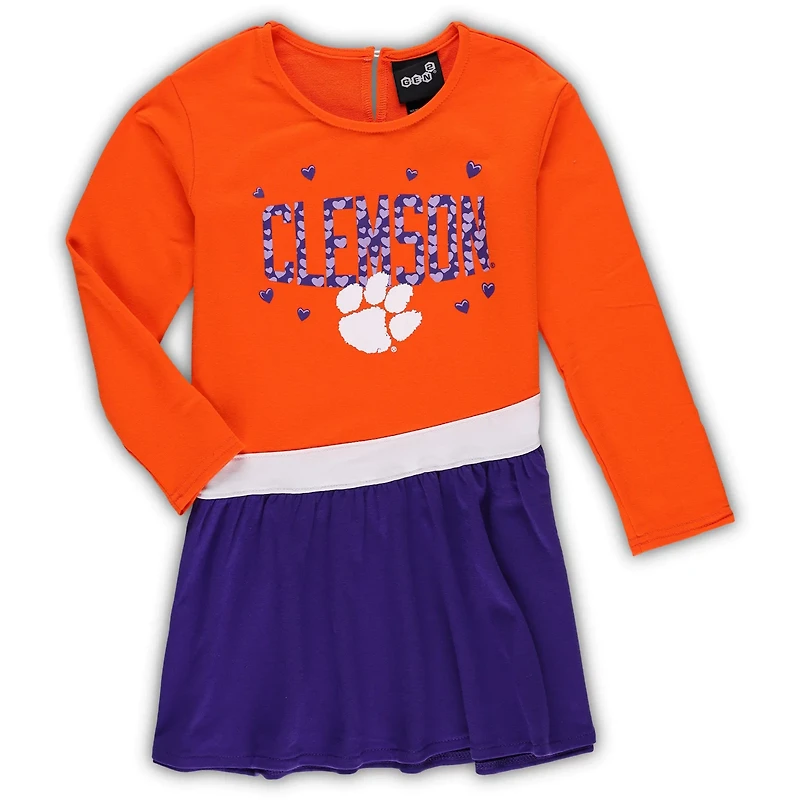Clemson Tigers Heart to Heart French Terry Dress