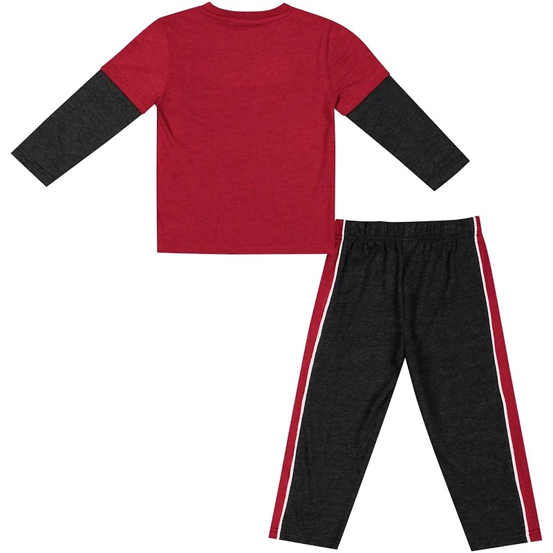 Colosseum Alabama Tide Long Sleeve T-Shirt  Pants Set