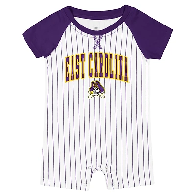 Colosseum Athletics Infant Boys' East Carolina University Viper Bite Baseball Romper