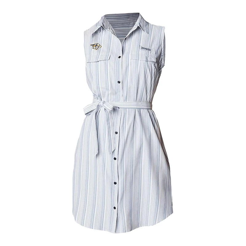 Columbia Light Nashville Predators Sun Drifter Woven Dress