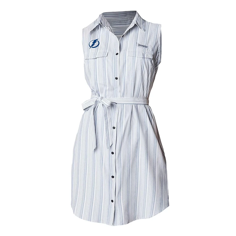 Columbia Light Tampa Bay Lightning Sun Drifter Woven Dress