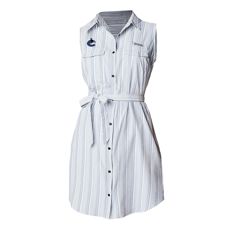 Columbia Light Vancouver Canucks Sun Drifter Woven Dress