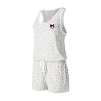 Concepts Sport Chicago Cubs Montana Hacci Knit Romper