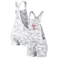 Concepts Sport Texas Rangers Camo Overall Romper