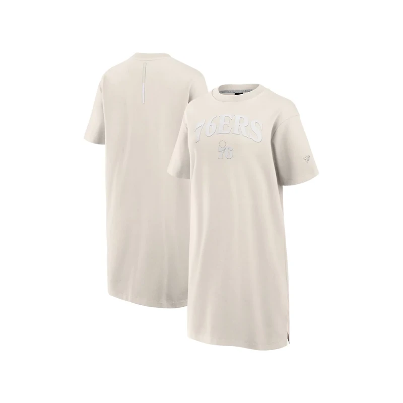 Fanatics Philadelphia 76ers Elements Go Tri-Blend T-Shirt Dress