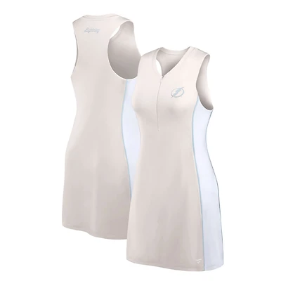 Fanatics Tampa Bay Lightning Studio Boost Athletic Half-Zip Dress