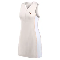 Fanatics Texas Longhorns Studio Boost Athletic Half-Zip Dress