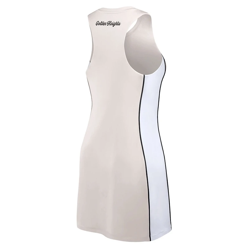 Fanatics Vegas Golden Knights Studio Boost Athletic Half-Zip Dress