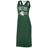 G-III 4Her by Carl Banks Michigan State Spartans Training V-Neck Maxi Dress