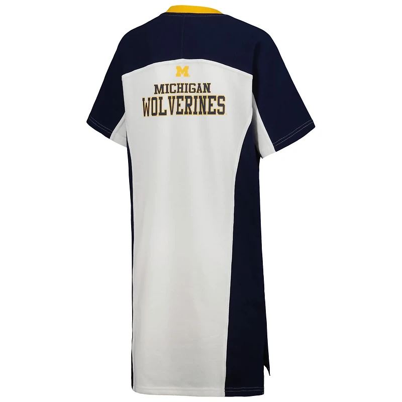 G-III 4Her by Carl Banks Michigan Wolverines Home Run T-Shirt Dress