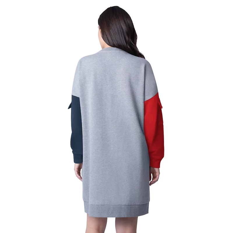 G-III 4Her by Carl Banks St Louis Cardinals Free Ball Long Sleeve Sneaker Dress