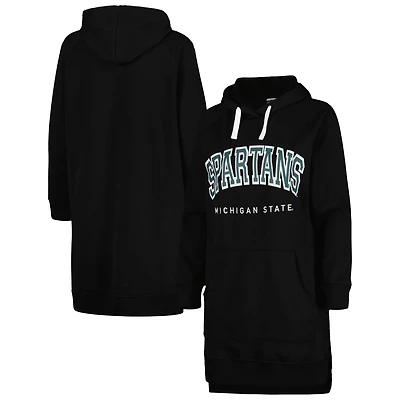 Gameday Couture Michigan State Spartans Take a Knee Raglan Hooded Sweatshirt Dress