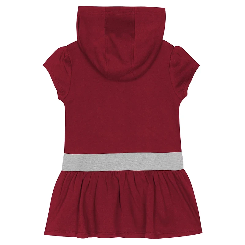 Girls Alabama Tide Team Love French Terry Hoodie Dress