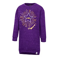 Girls Colosseum LSU Tigers Cindy Lou Sweatshirt Dress
