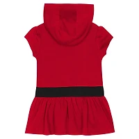 Girls Georgia Bulldogs Team Love French Terry Hoodie Dress