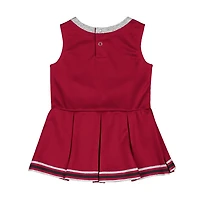 Girls Infant Colosseum Arkansas Razorbacks Lollipop Park Cheer Dress