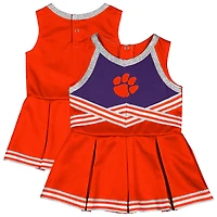 Girls Infant Colosseum Clemson Tigers Lollipop Park Cheer Dress